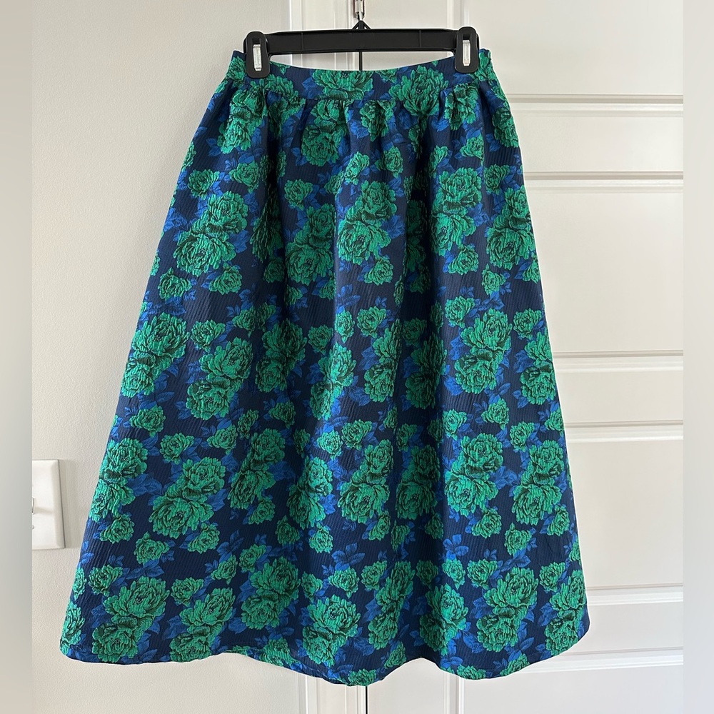 NWT Anthropologie Sunday In Brooklyn Jacquard Skirt